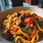 Creamy Rotel Beef Pasta — The Spicy Comfort Food You Need Tonight