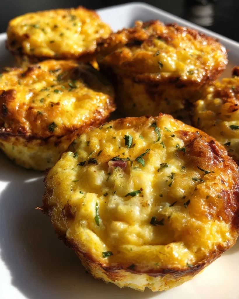 Ham &amp; Cheese Frittata Muffin Cups — Freezer-Friendly Breakfast