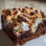 S'mores Earthquake Cake: Campfire Flavors Meet Cream Cheese Magic