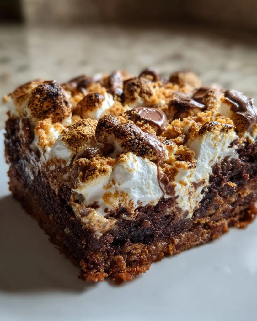 S'mores Earthquake Cake: Campfire Flavors Meet Cream Cheese Magic