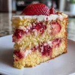 This 6-Ingredient Strawberry Earthquake Cake Will Break the Internet